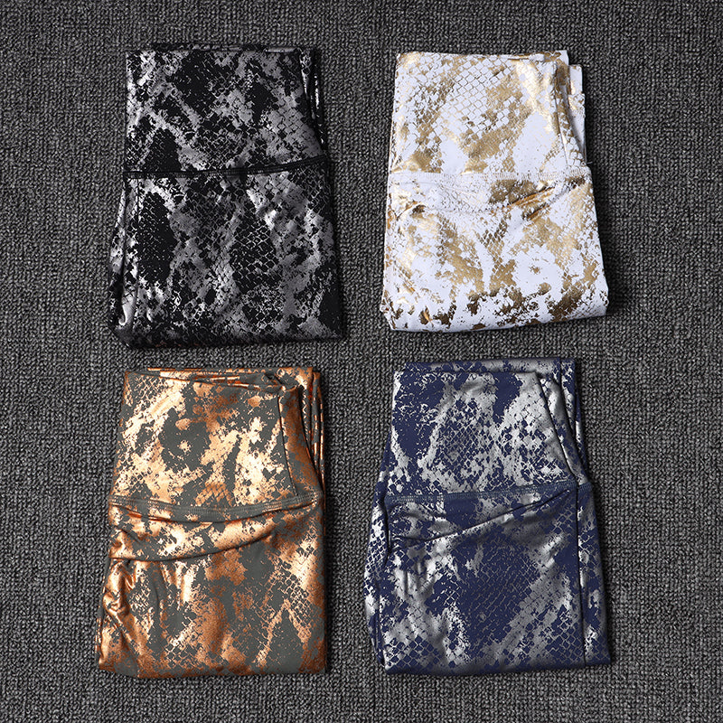 FlexiFit Foiled Yoga Leggings