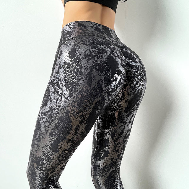 FlexiFit Foiled Yoga Leggings
